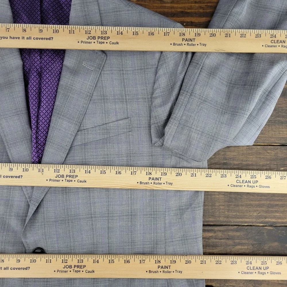 Ted Baker Endurance Men's Sport Coat Blazer Two Button‎ Gray Model Jay CT 42R